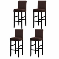 best-bar-stool-covers LANSHENG Bar Chair Stool Covers