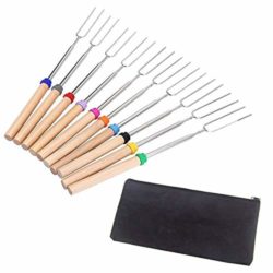 best-barbecue-forks Tebery Extendable Barbecue Forks