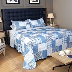 best-bedspreads restmor Quilted Reversible Bedspread Set