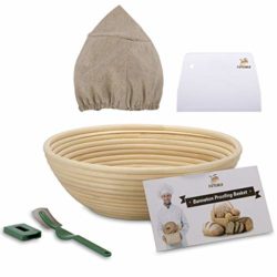 best-bread-proofing-baskets FOTEMIX Round Bread Proofing Basket