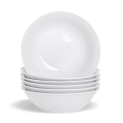 best-cereal-bowls Argon Tableware White Cereal Breakfast Bowls