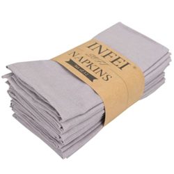 best-cloth-napkins INFEI Soft Dinner Cloth Napkins Set