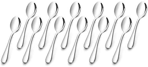 best-coffee-spoons AckMond 12-Piece Fine Coffee Spoon Set