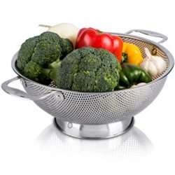 best-colanders LiveFresh Stainless Steel Micro Perforated Colander