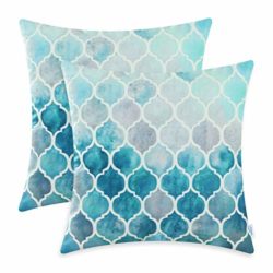 best-decorative-pillows CaliTime Hand Painted Colorful Cushion Covers