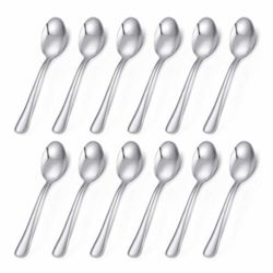 best-dessert-spoons RayPard Stainless Steel Dessert Spoons