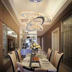 best-dining-room-ceiling-lights Dixun Modern LED Chandelier