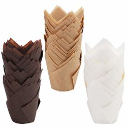 best-disposable-baking-cups Uratot Tulip Disposable Baking Cups