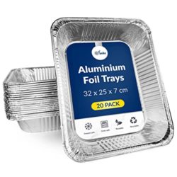 best-disposable-baking-pans Volila Disposable Aluminium Foil Tins