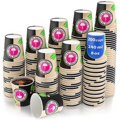best-disposable-cups CupCup 200 Disposable Cups Coffee to Go
