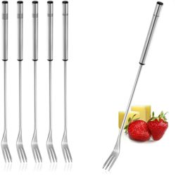 best-fondue-forks Com-four 6 Pieces Fondue Forks