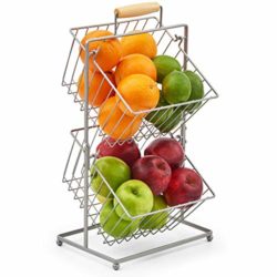 best-fruit-racks EZOWare Countertop Metal Wire Fruit Basket