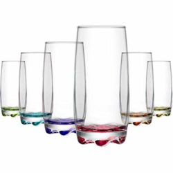best-highball-glasses LAV Coloure Highball Clear Glasses