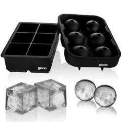 best-ice-cube-trays Glacio Ice Cube Trays Combo Mould