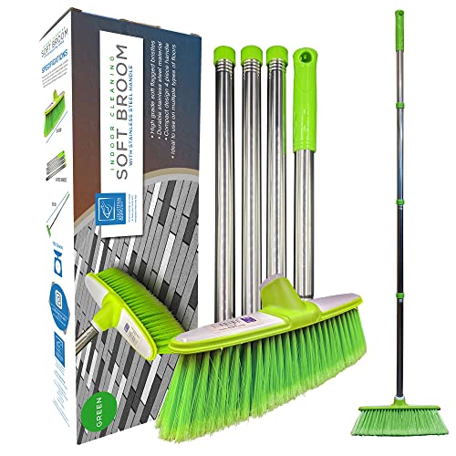 5 Best Indoor Brooms UK 2024 Review Spruce Up   Best Indoor Brooms Tdbs Soft Broom Indoor Sweeping Broom Brush 