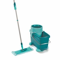 best-mop-bucket-sets Leifheit Clean Twist XL Mop And Wheeled Bucket Set
