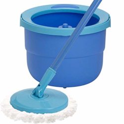 best-mop-bucket-sets Spontex Full Action System Spin Mop and Bucket Set