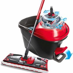 best-mop-bucket-sets Vileda Ultramat Turbo Flat Mop and Bucket Set