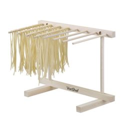 best-pasta-drying-racks VonShef Wooden Pasta Drying Rack