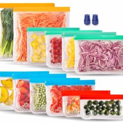 best-reusable-food-storage-bags Mlife Reusable Food Storage Bag Set
