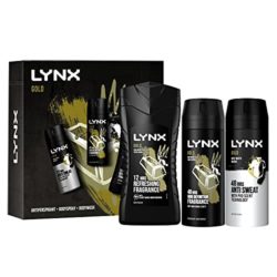 best-shower-gel-gift-sets-for-men LYNX Gold Trio