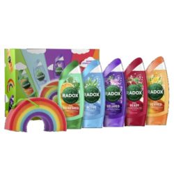 best-shower-gel-gift-sets-for-women RADOX Rainbow Shower Gel Fun Collection Gift Set