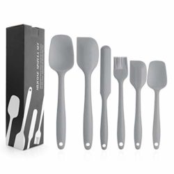 best-spatulas EKKONG 6 Piece Silicone Spatula Set