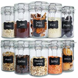 best-storage-jars Creative Home Glass Jar Storage Set