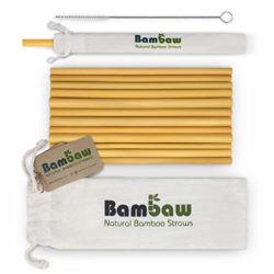 best-straws Bambaw Reusable Bamboo Drinking Straws