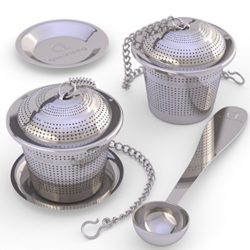 best-tea-ball-strainers Apace Loose Leaf Tea Infuser Set of 2