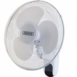 best-wall-mounted-fans Draper Wall Mounted Remote Control Fan