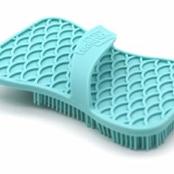 best-washing-up-scrubbers Teal Trunk Silicone Sponge and Scrubber