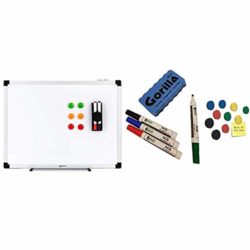 best-whiteboards AmazonBasics Drywipe Magnetic Whiteboard Kit