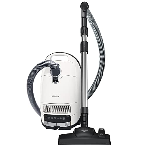 cylinder-vacuum-cleaners Miele Classic C1 PowerLine, White, Bagged, Cylinde