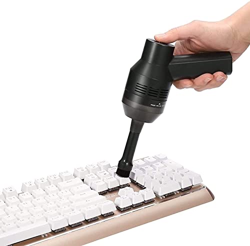 desk-vacuums Keyboard Cleaner with Cleaning Gel, Cordless Keybo