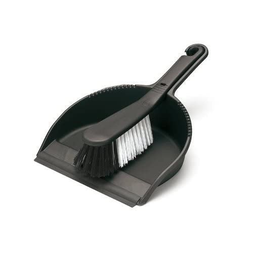 dustpan-brush-sets Addis Dustpan and Stiff Brush Set, Black