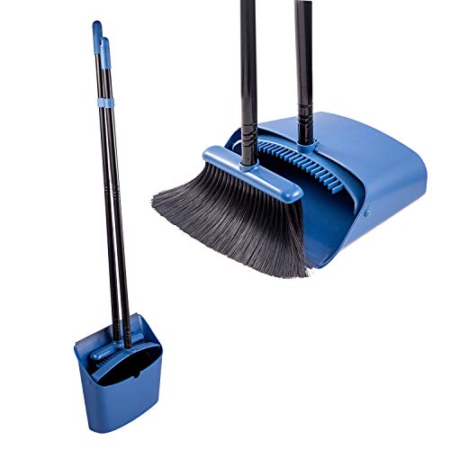 dustpan-brush-sets Jekayla Long Handled Dustpan and Brush, Broom and