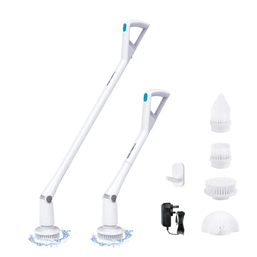 electric-cleaning-brushes 【2022 Upgraded】Electric Spin Scrubber Cordless