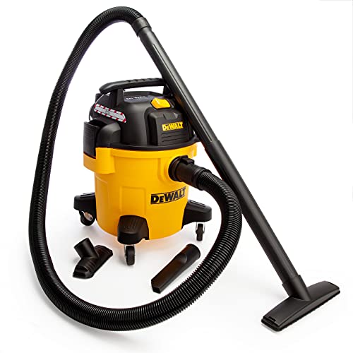 industrial-vacuum-cleaners DEWALT DXV20P, 20L Wet/Dry Vac, Yellow/Black, 1050
