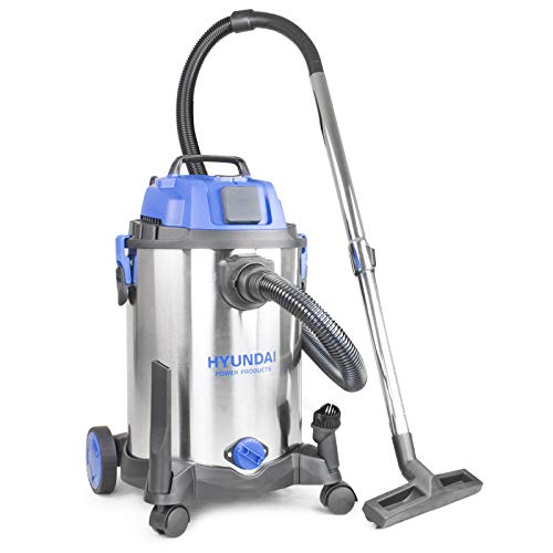 industrial-vacuum-cleaners Hyundai Wet and Dry Vacuum Cleaner 30L, 1400W, Ind