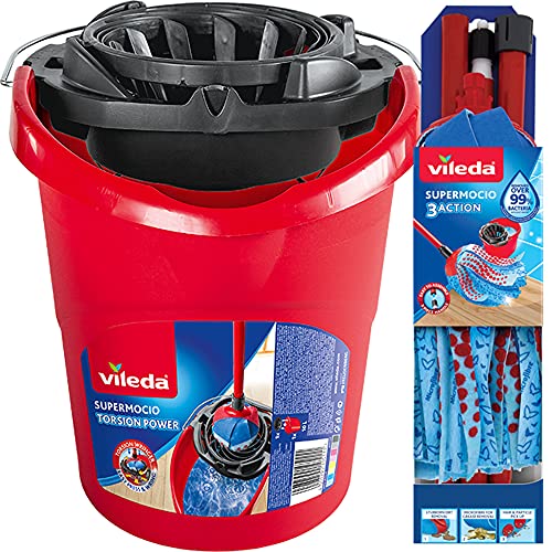 mop-buckets Vileda SuperMocio Compact Mop & Bucket Set