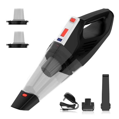 pet-hair-vacuum-cleaners Handheld Vacuum, Hihhy Rechargeable Car Vacuum Cle