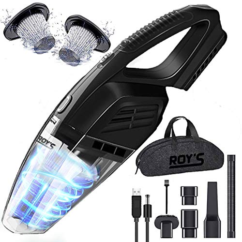 portable-vacuum-cleaners Roy's Handheld Vacuum Cordless, Portable Handheld