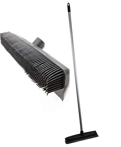 rubber-brooms Professional Rubber Broom with Solid 120cm Handle