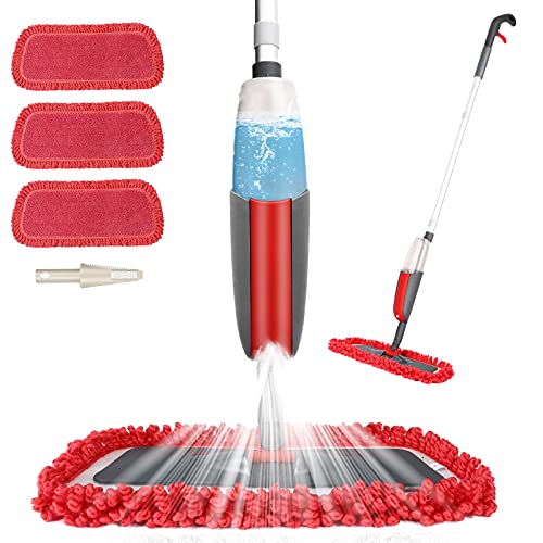 spray-mops Spray Mop,Aiglam Floor Mop,Microfiber Mop with 3 F