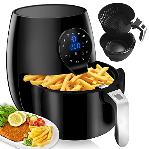 5l-air-fryers Airfryer Hot Air Fryer with 7 Programmes, LED Touc