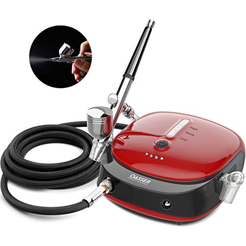 air-brushes Oasser Airbrush Compressor Kit, Dual Action Airbru