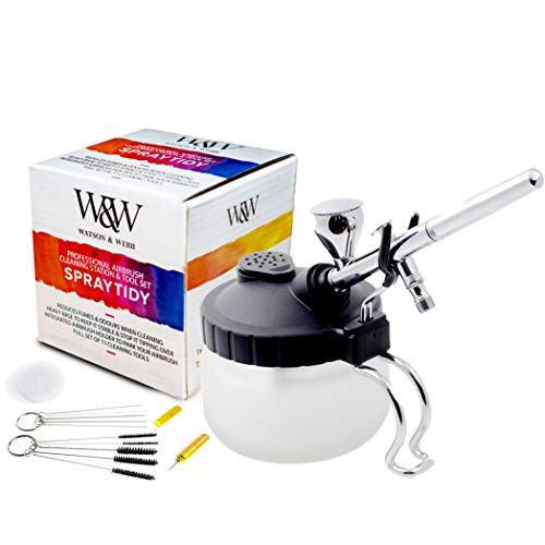 air-brushes Watson and Webb Airbrush Cleaning Pot Station