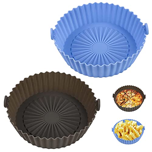 air-fryer-accessories Silicone Air Fryer Liners Reusable Air Fryer Silic