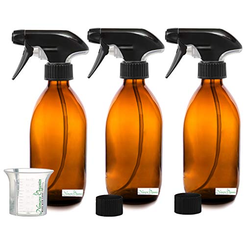 amber-glass-spray-bottles Nomara Organics BPA-Free Amber Glass Spray Bottle.